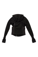 Hyein Seo Hooded Asymmetric Zip Top