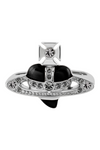 Vivienne Westwood New Diamante Heart Ring