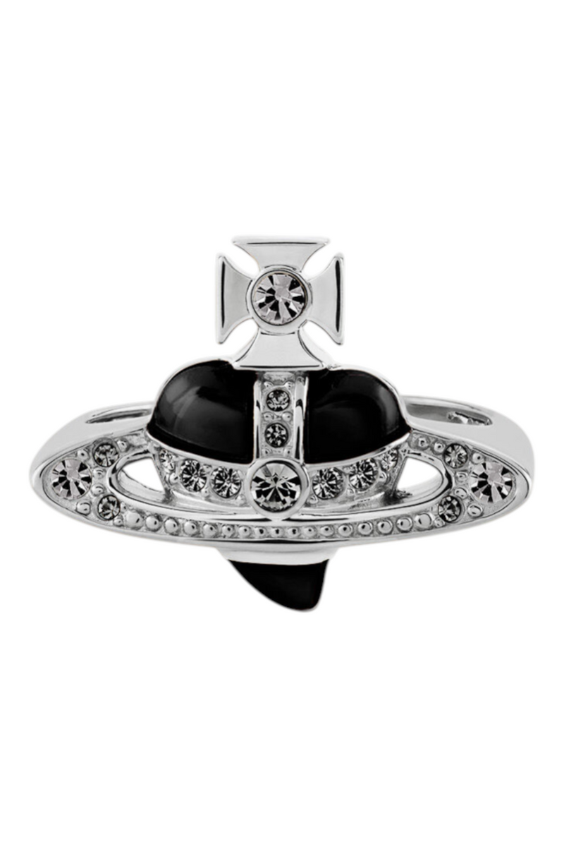Vivienne Westwood New Diamante Heart Ring