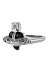 Vivienne Westwood New Diamante Heart Ring