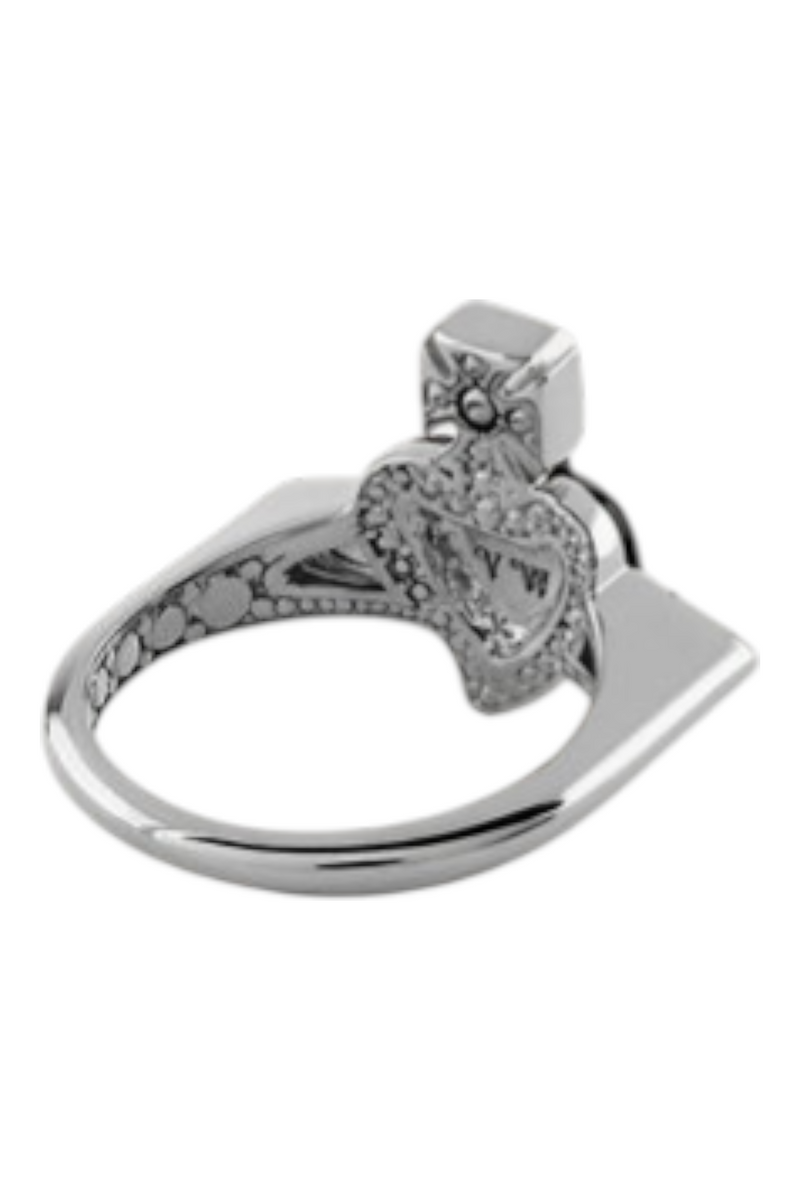 Vivienne Westwood New Diamante Heart Ring