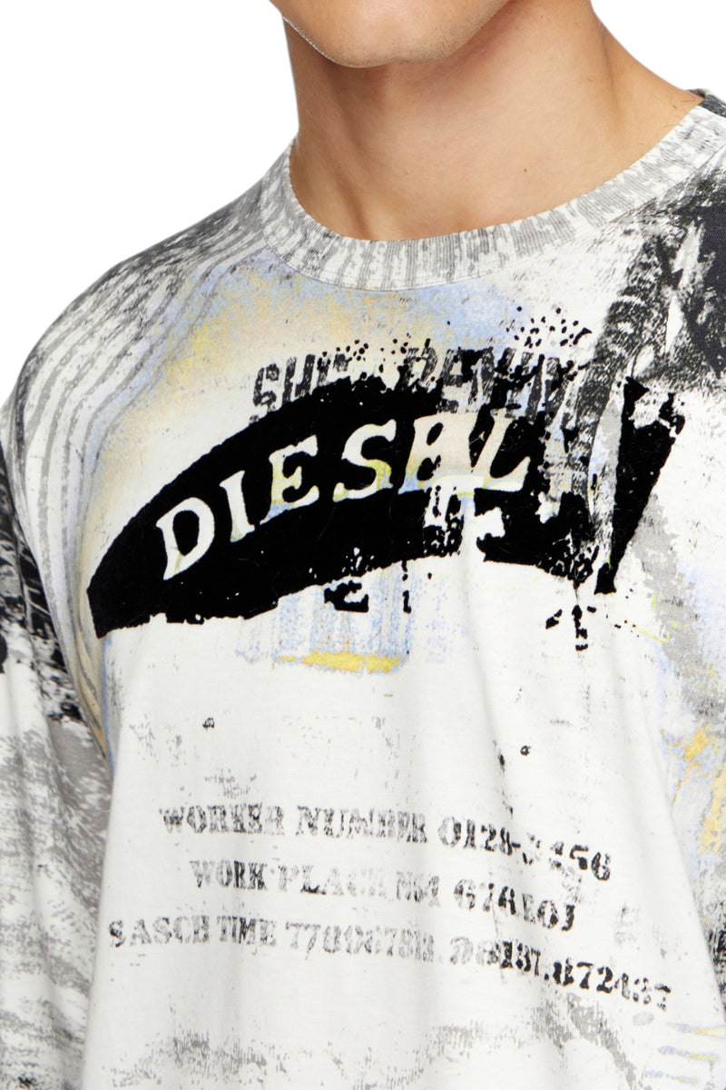 Diesel T-Crane-LS-S4 T-Shirt