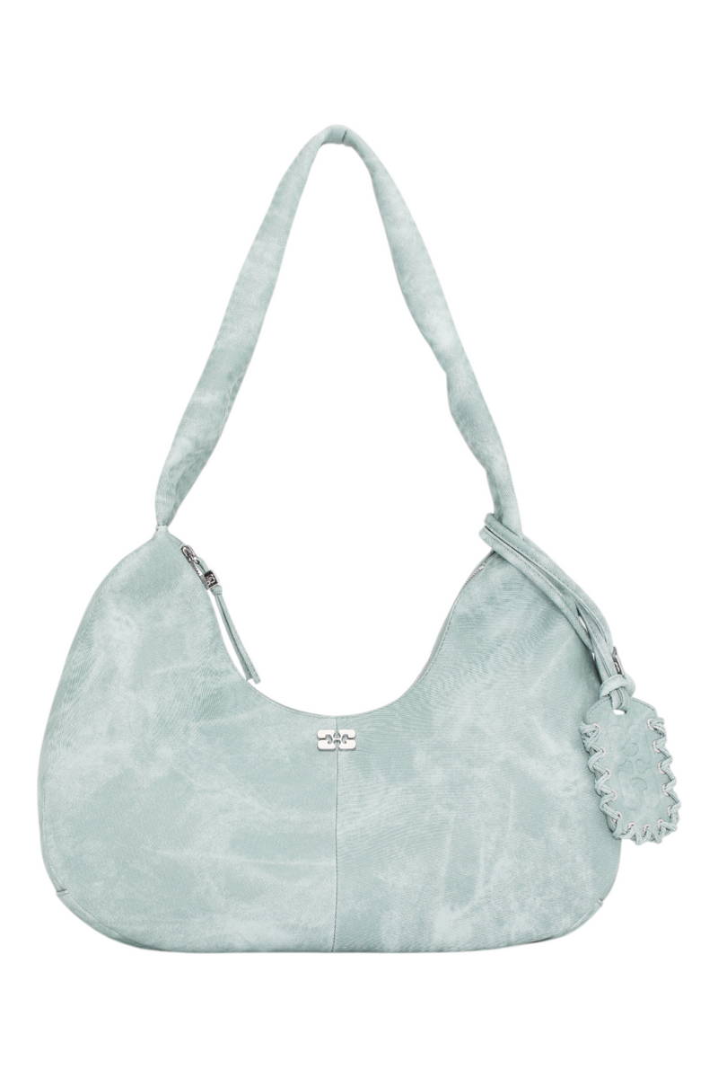 Ganni Bou Bag Hobo Medium Bleached