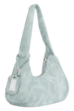 Ganni Bou Bag Hobo Medium Bleached