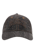 Ganni Denim Cotton Washed Cap