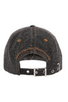Ganni Denim Cotton Washed Cap