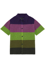 AGR Stripe Crochet Shirt
