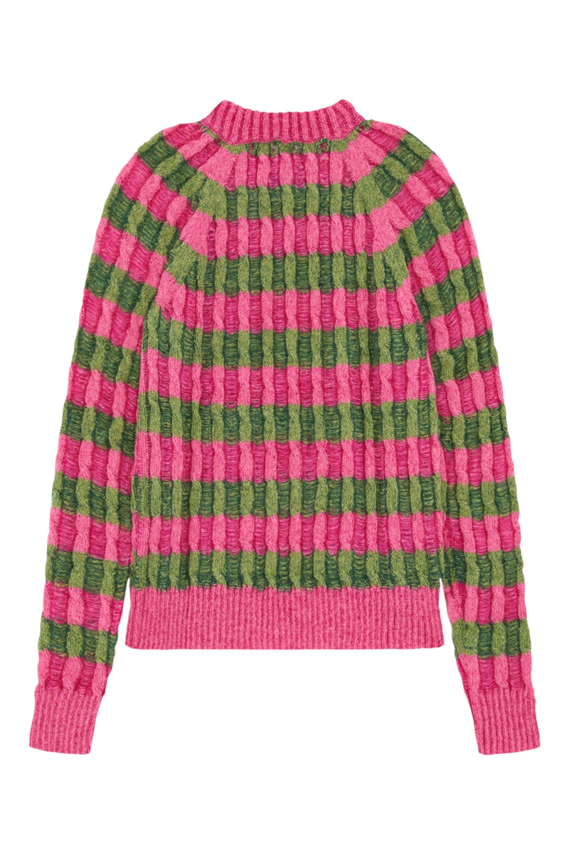 AGR Cable Mohair Jumper