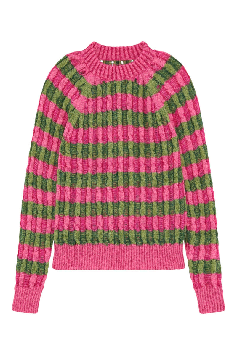 AGR Cable Mohair Jumper