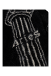 Aries Oversized Chenille Column Knit Cardigan