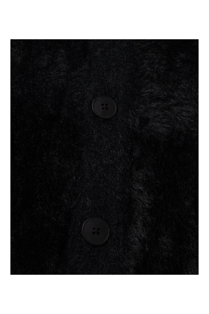 Aries Oversized Chenille Column Knit Cardigan