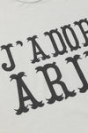 Aries J'Adoro Western Cap Sleeve Tee