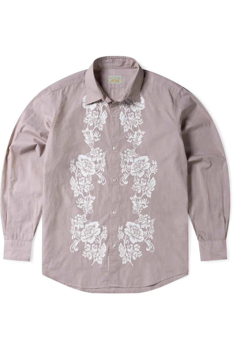 Aries Lace Overprinted Poplin Shirt Baby Fit