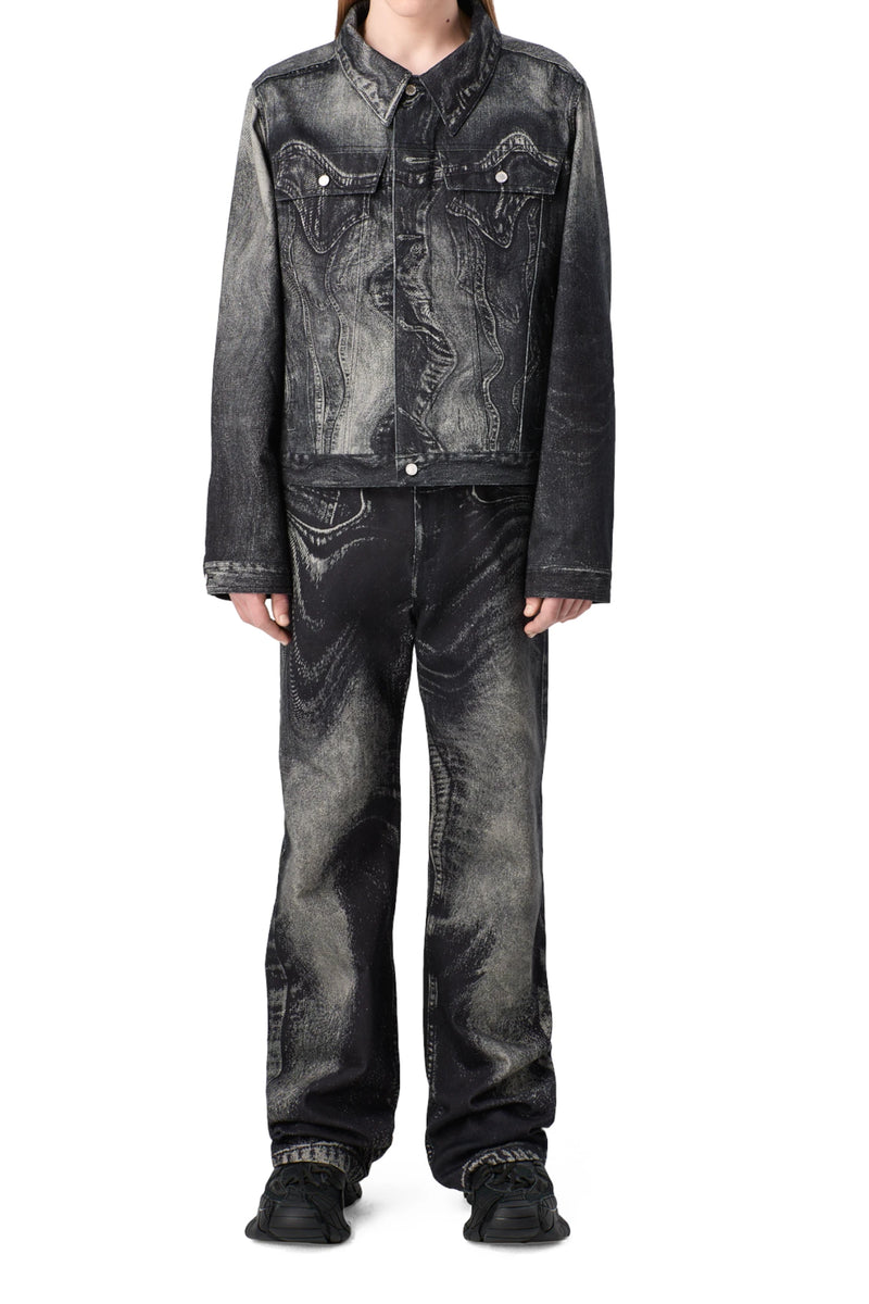 CAMPERLAB Distorted Denim Jacket