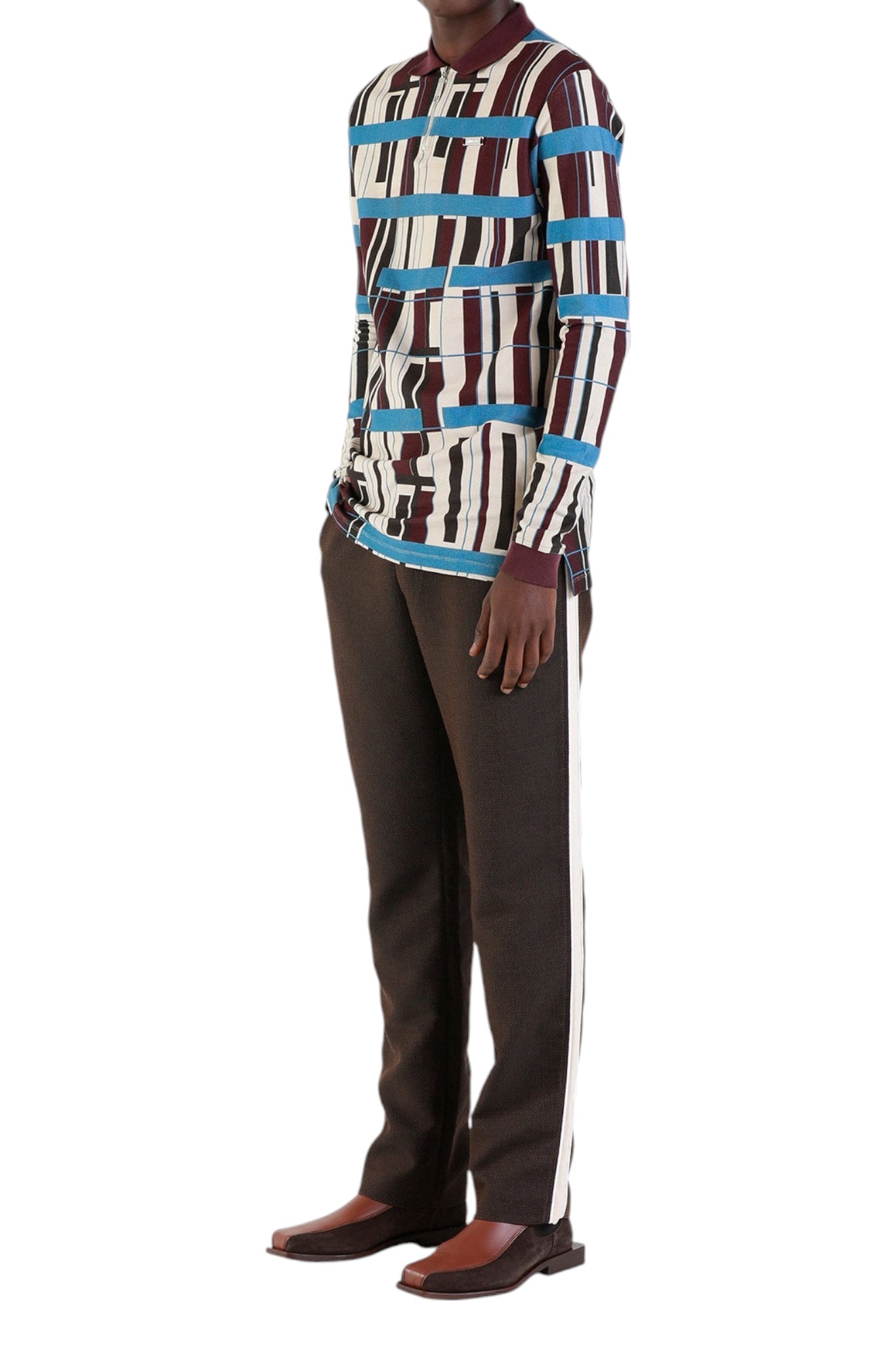 Ahluwalia Emeka Long Sleeve Polo