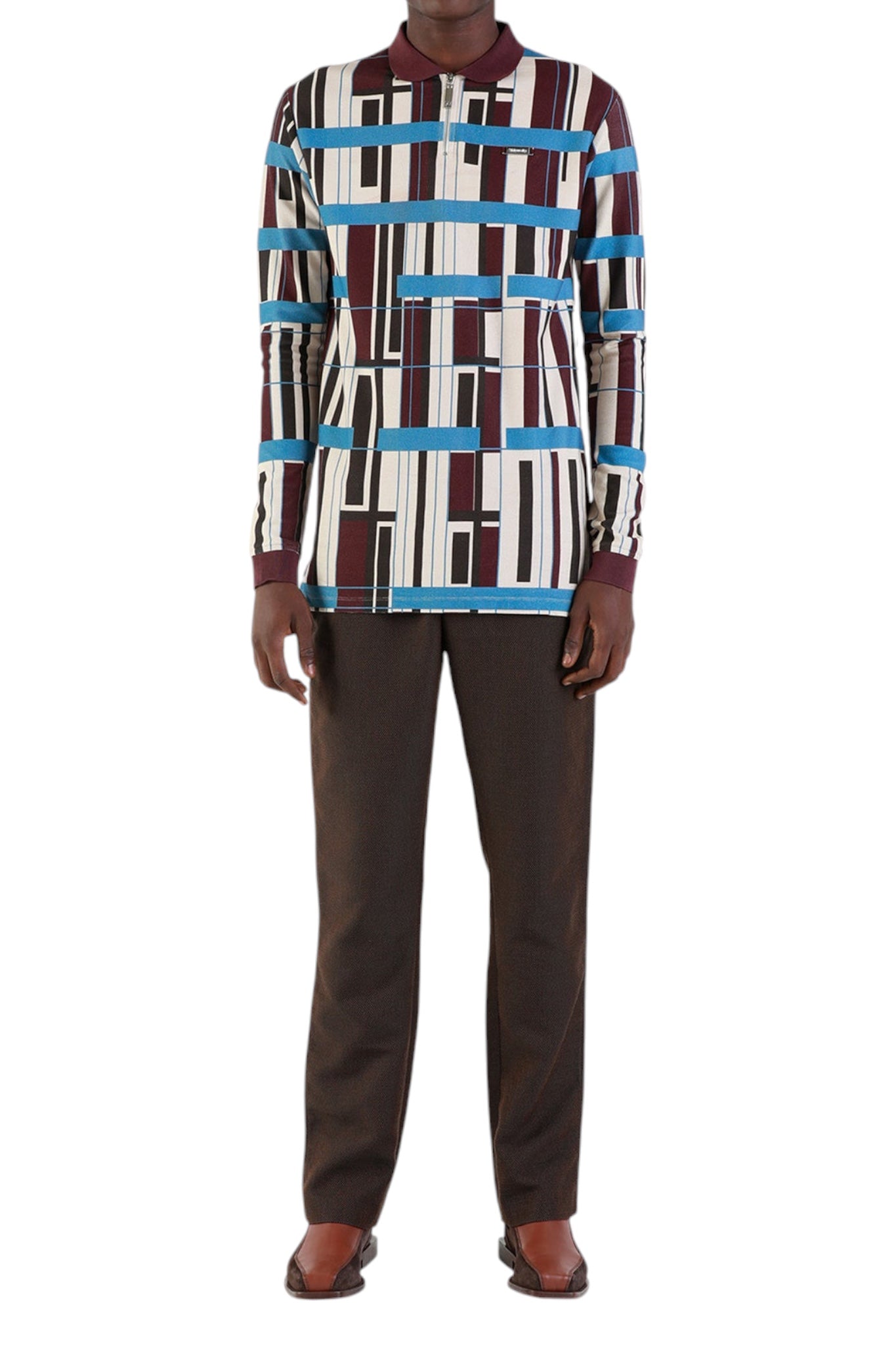 Ahluwalia Emeka Long Sleeve Polo