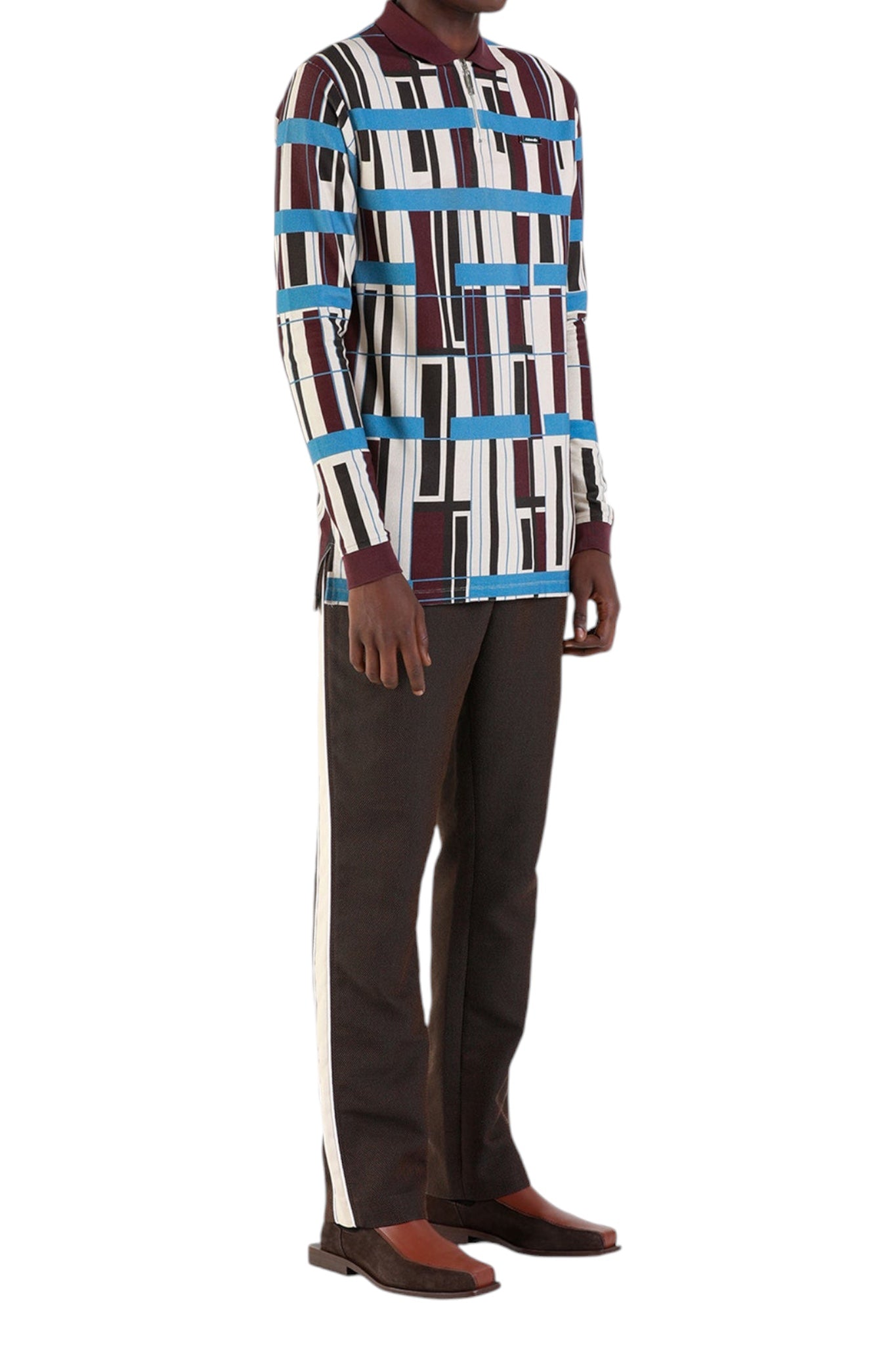 Ahluwalia Emeka Long Sleeve Polo