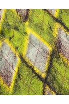 Aries Digi Patchwork V Neck Knit