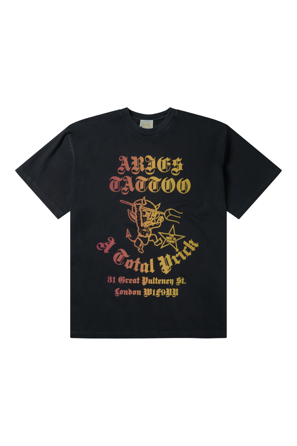 Aries Faded Tattoo Shop SS Tee