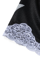 Aries Gothic Lace Airtex Shorts