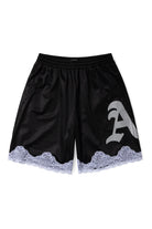 Aries Gothic Lace Airtex Shorts