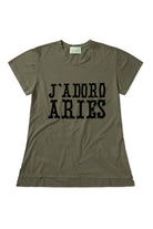 Aries J'Adoro Western Cap Sleeve Tee