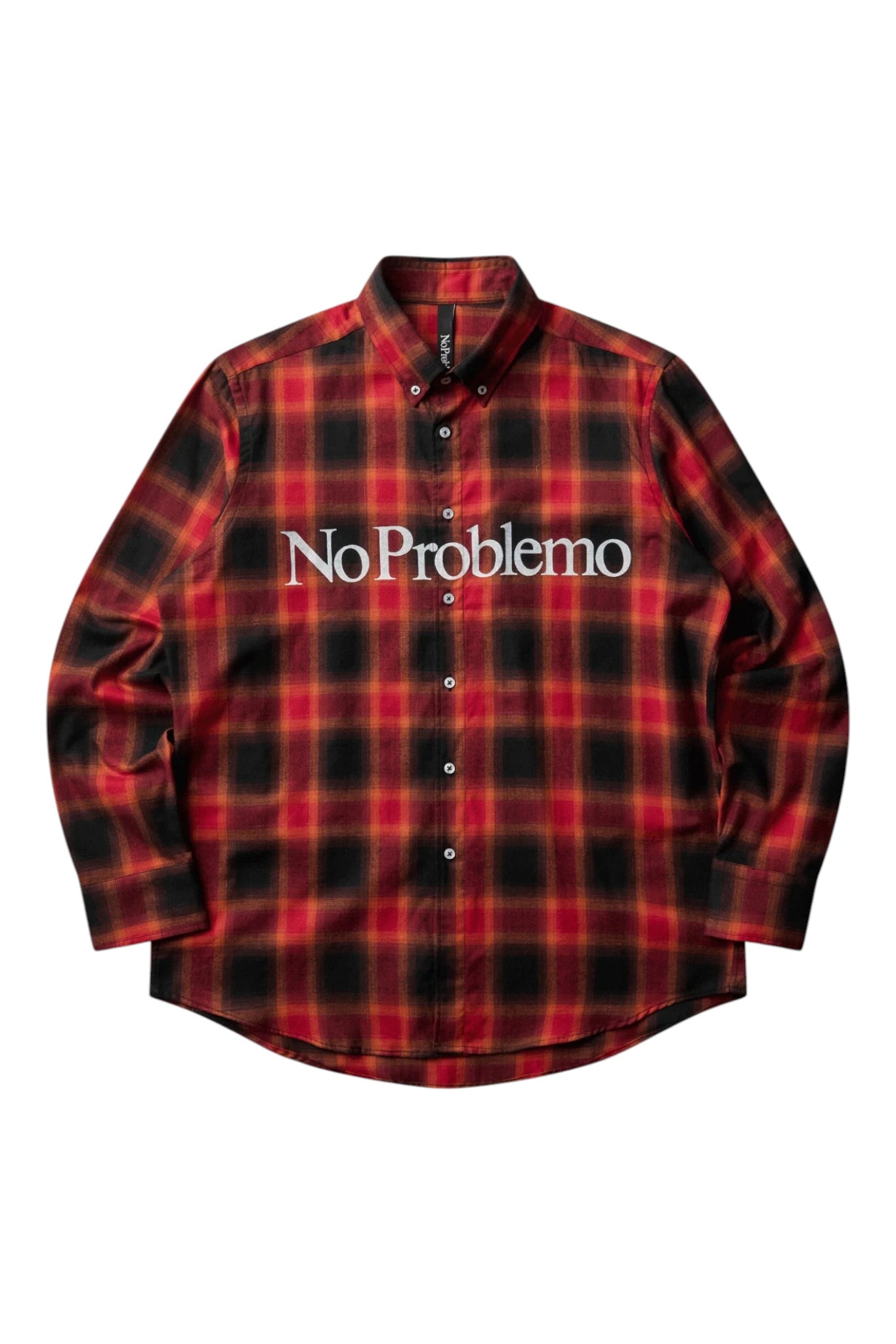 Aries No Problemo Plaid LS Shirt
