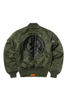 Aries No Problemo X Alpha Industries No War MA-1 Jacket