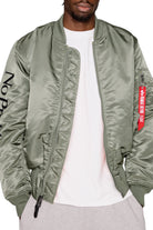 Aries No Problemo X Alpha Industries No War MA-1 Jacket