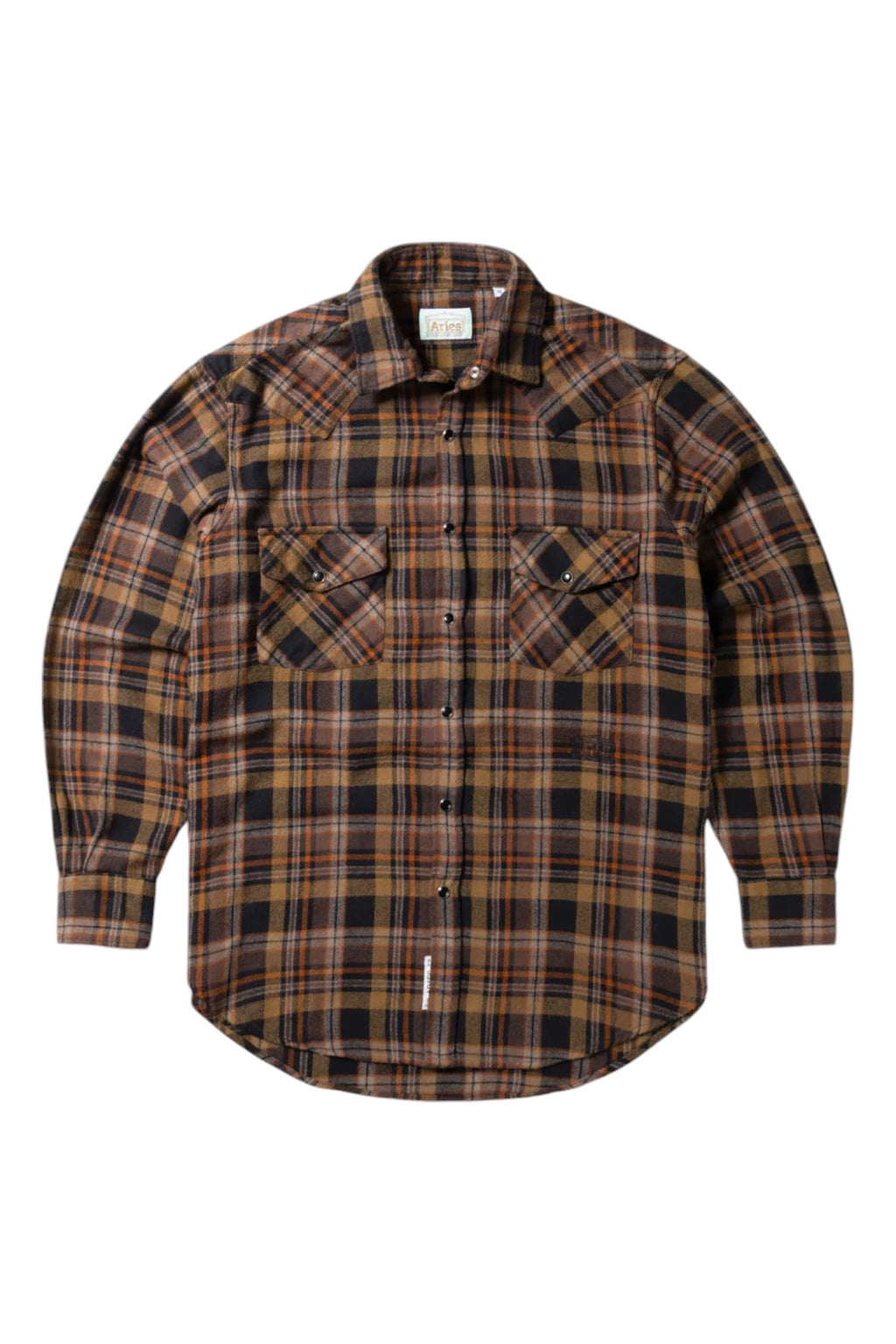 Aries OD Plaid Western Shirt