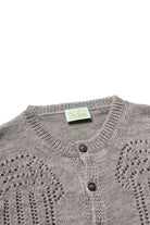 Aries Pointelle Column Cardigan
