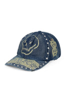 Aries Studded Mega Graphic Denim Cap