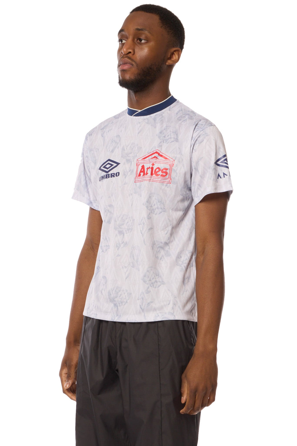 Aries x Umbro White Roses SS Football Jersey