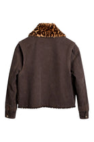 Bluemarble Furry Collar Workwear Jacket