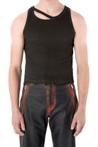 CAMPERLAB Cut-Out Ribbed Tank Top
