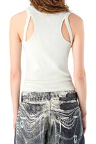 CAMPERLAB Cut-Out Ribbed Tank Top