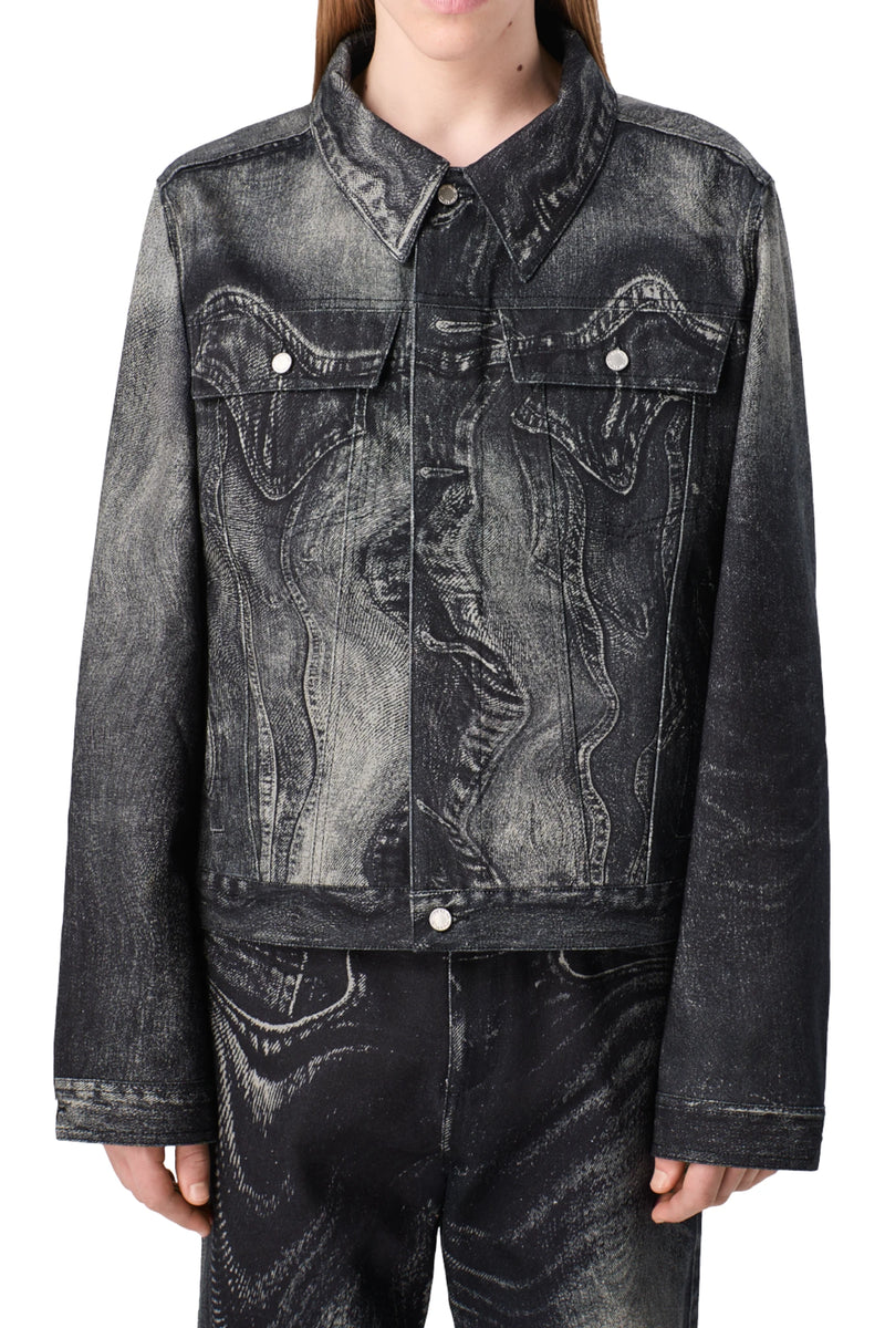 CAMPERLAB Distorted Denim Jacket