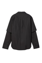 CAMPERLAB Layered Hybrid Shirt Black
