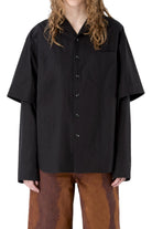 CAMPERLAB Layered Hybrid Shirt Black