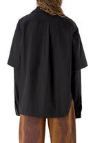 CAMPERLAB Layered Hybrid Shirt Black