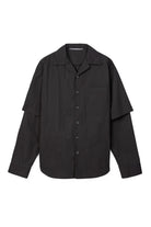CAMPERLAB Layered Hybrid Shirt Black