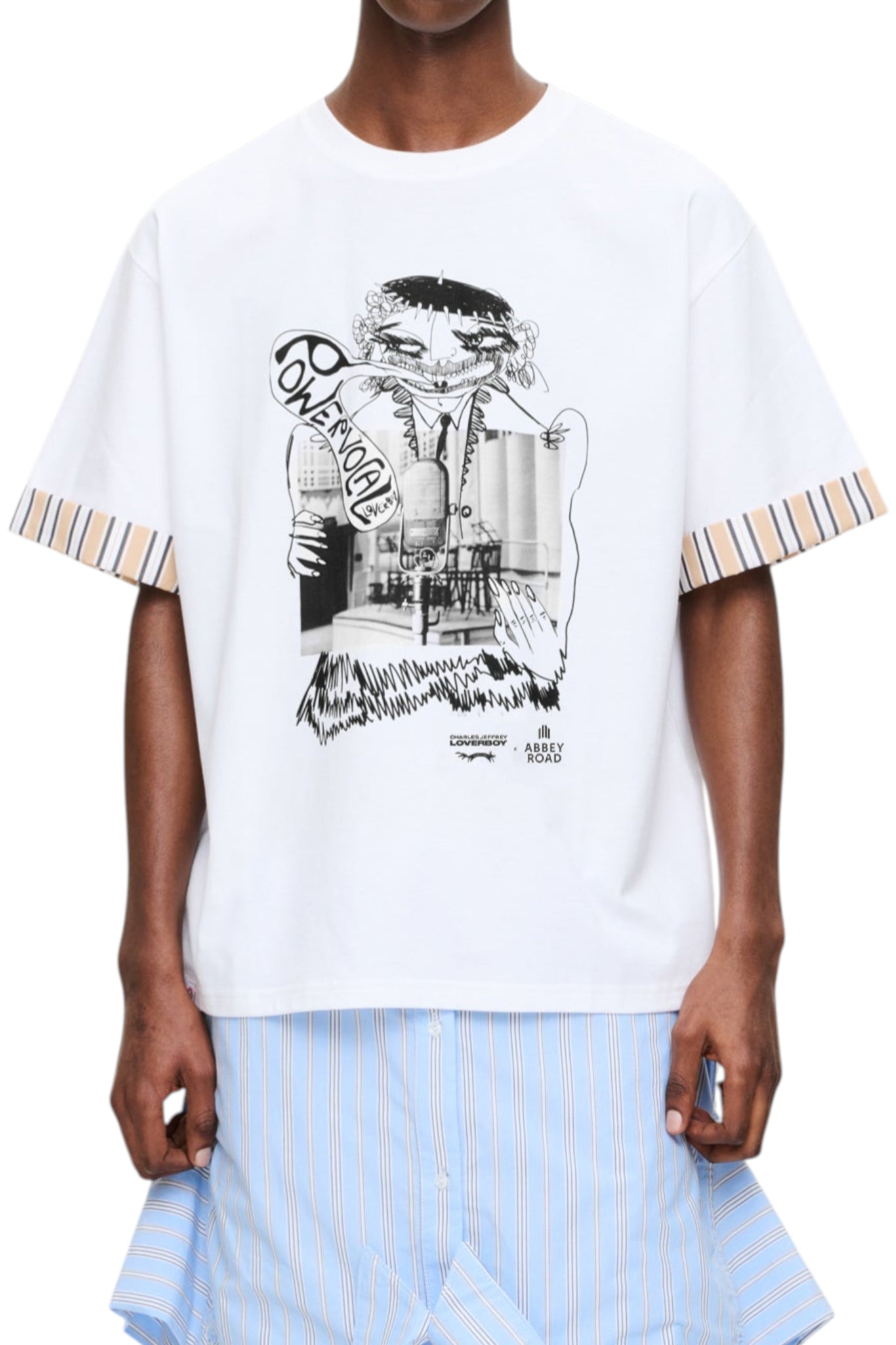 Charles Jeffrey Loverboy Abbey Road Turn Up Tee