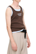 Charles Jeffrey Loverboy Double Logo Tank Top