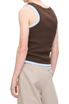 Charles Jeffrey Loverboy Double Logo Tank Top