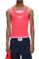 Charles Jeffrey Loverboy Double Logo Tank Top