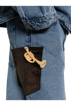 Charles Jeffrey Loverboy Loose Fit Jean With Crochet Trumpet