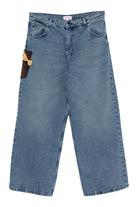 Charles Jeffrey Loverboy Loose Fit Jean With Crochet Trumpet