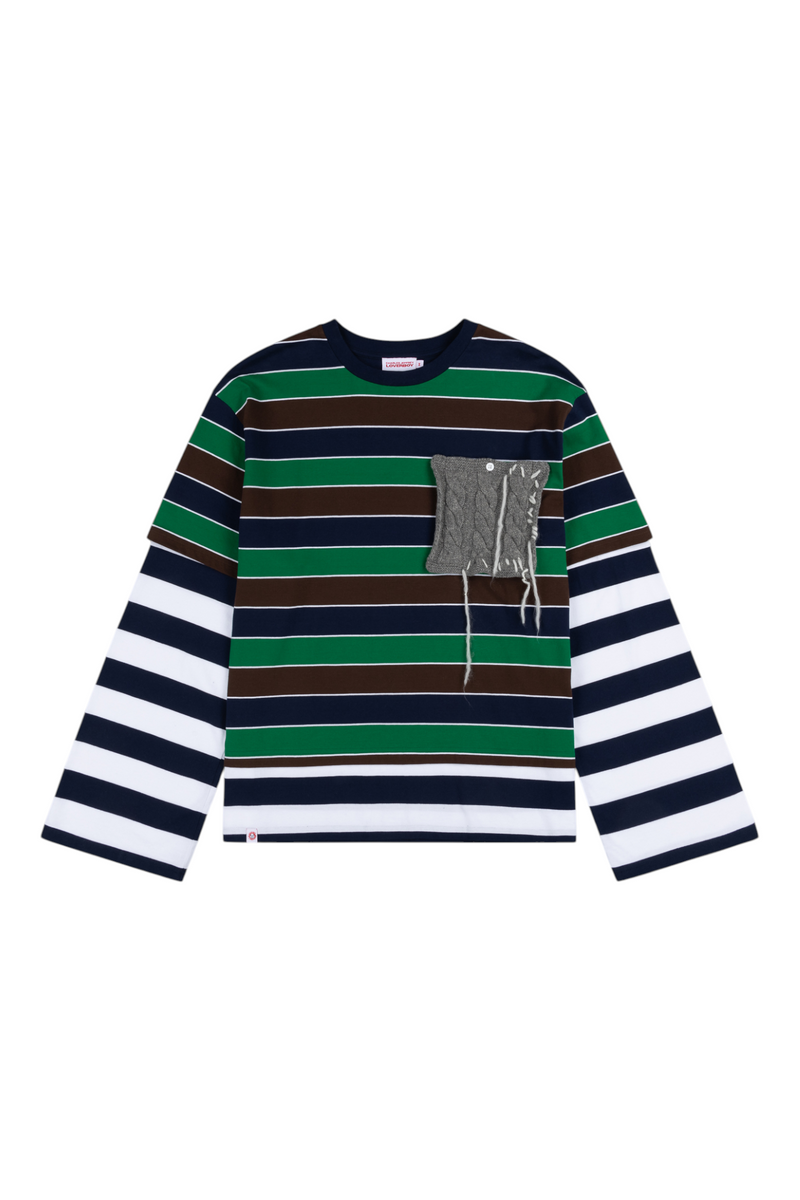 Charles Jeffrey Loverboy Patch Long Sleeve 2-In-1 Tee