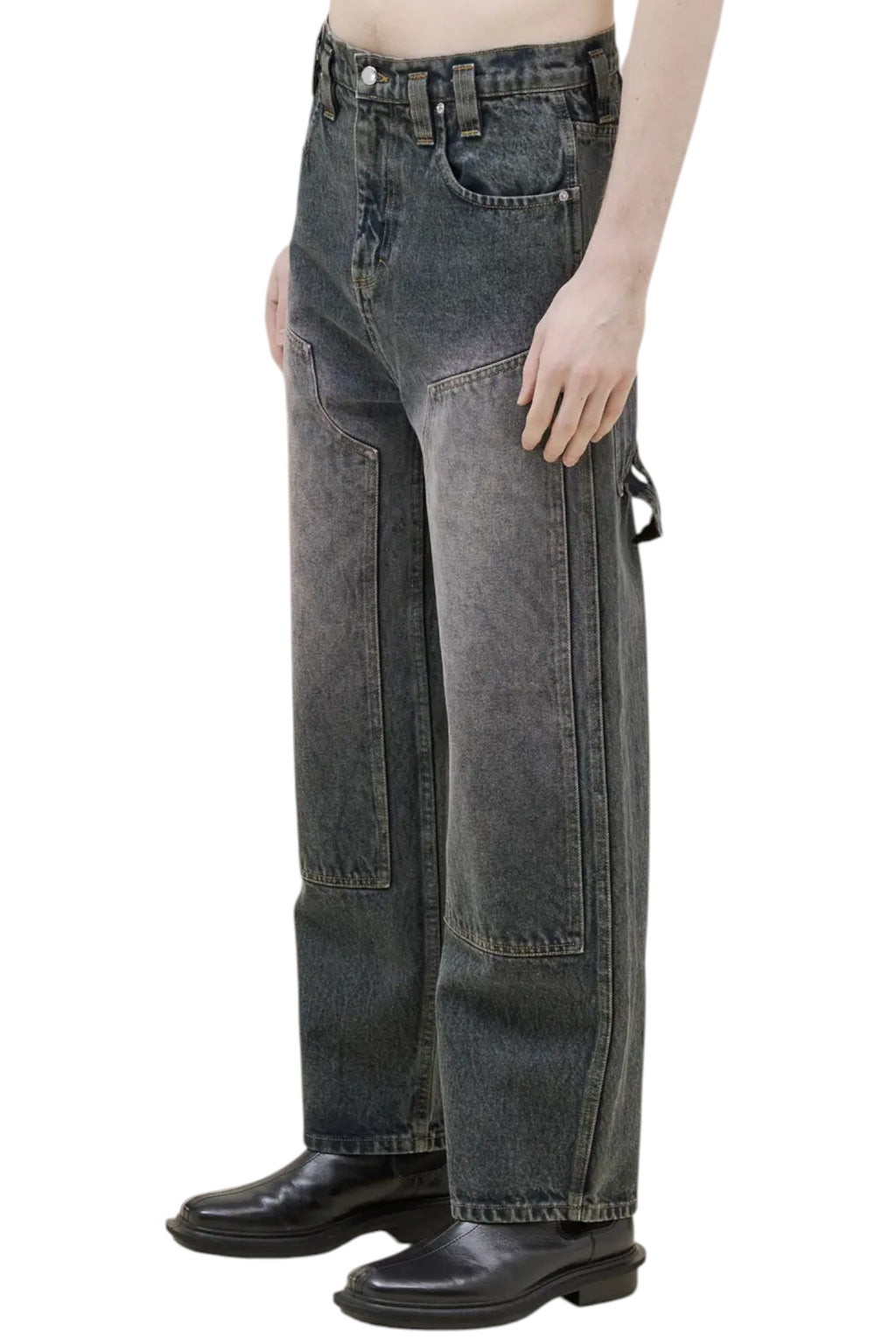 Eckhaus Latta Double Knee Baggy Jean