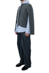 Saul Nash Fleece Cut-Out Flight Zip-Up